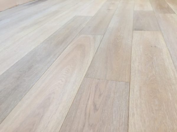 Grey oak wood flooring engineered