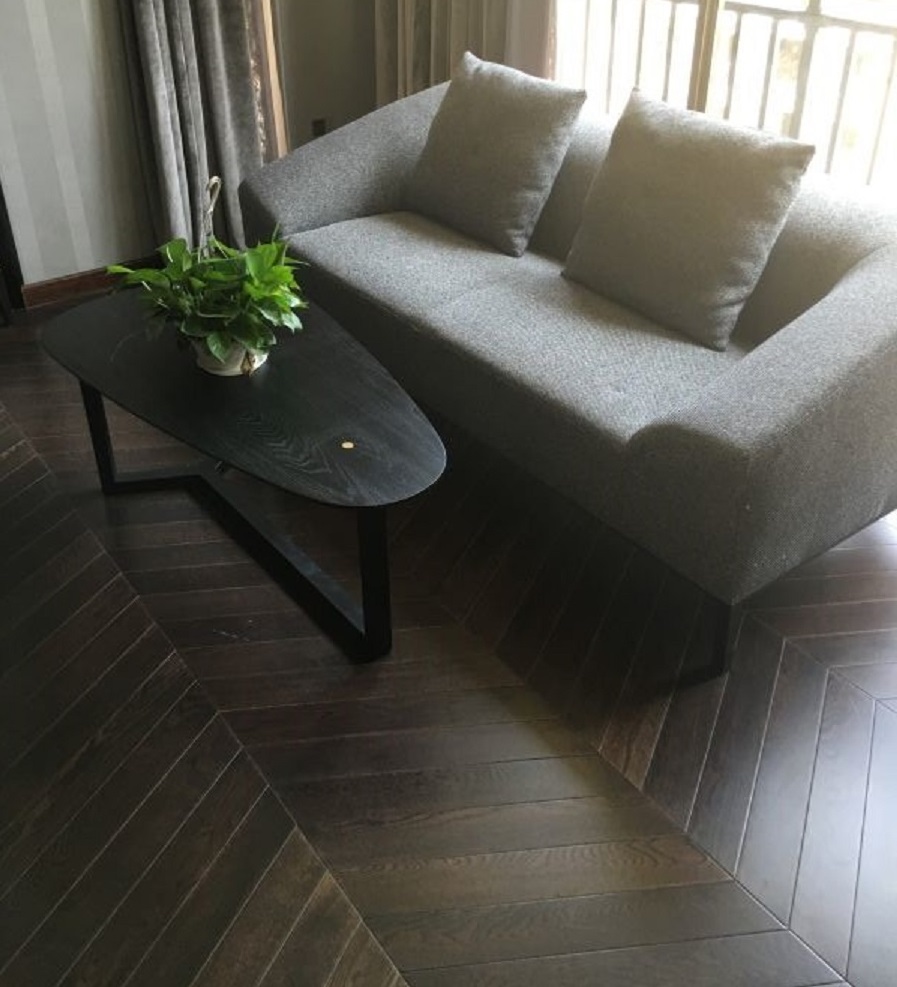 Trade Price Bespoke Chevron Flooring