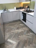 Grey Herringbone oak