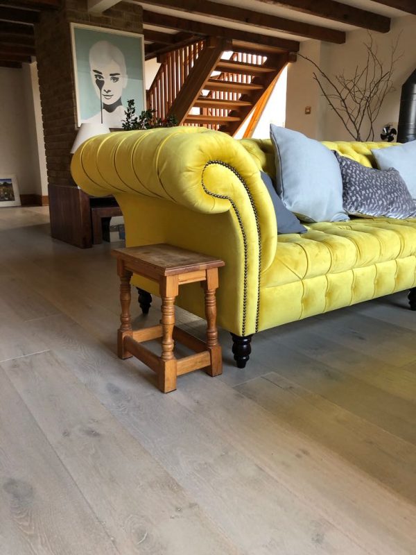 WWF-ICE Grey oak Wood Flooring