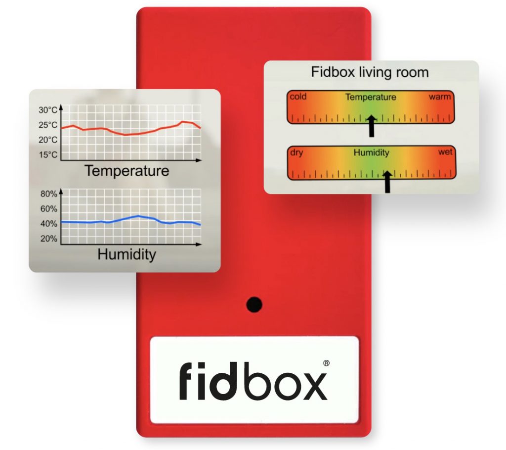 Fidbox, moisture detector